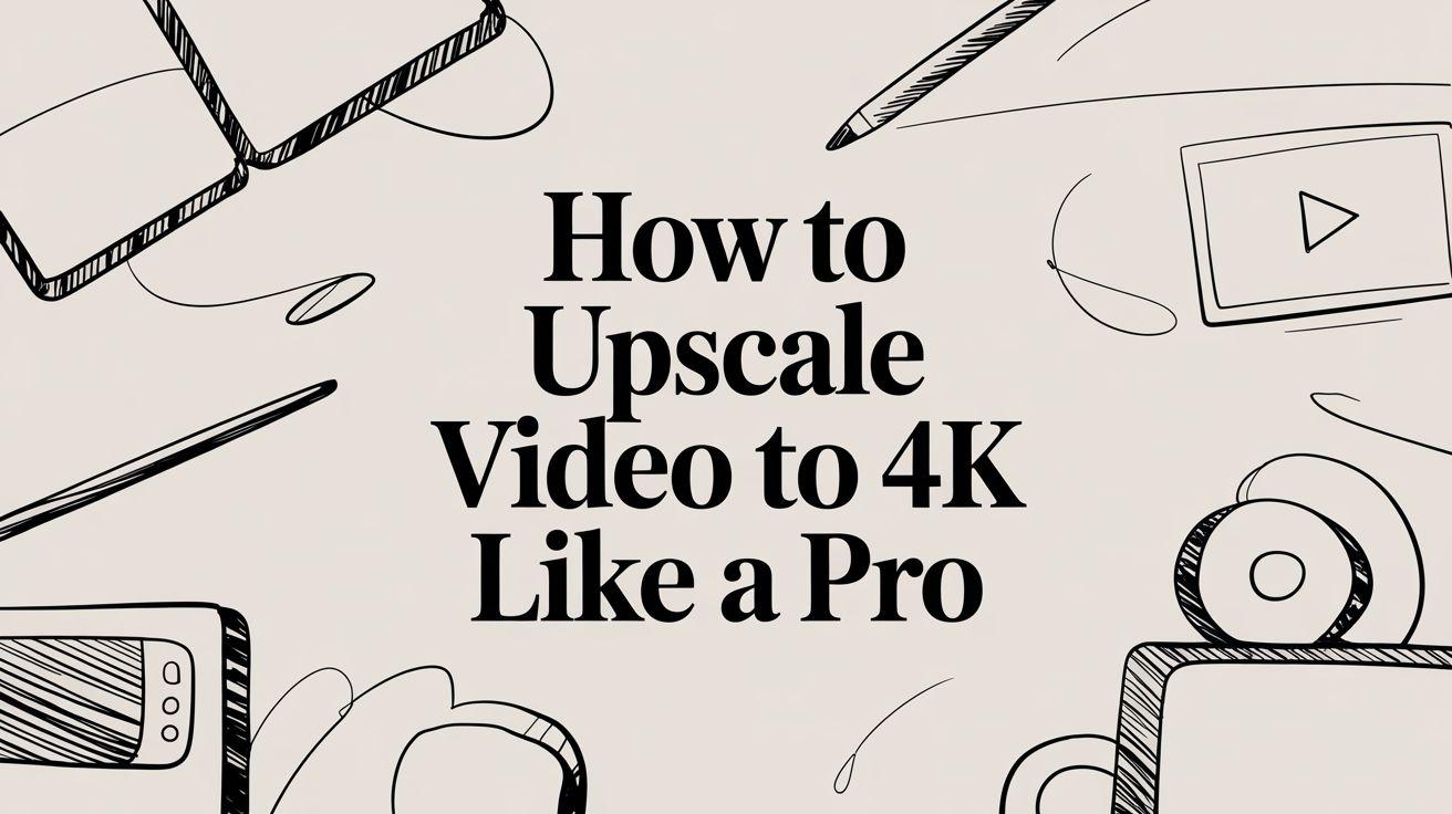 Video auf 4K hochskalieren: So gelingt das Upscaling wie beim Profi