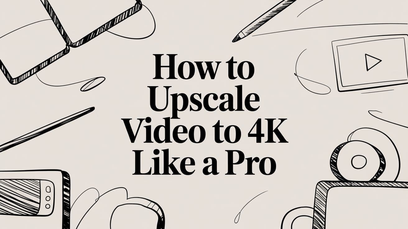 Video auf 4K hochskalieren: So gelingt das Upscaling wie beim Profi