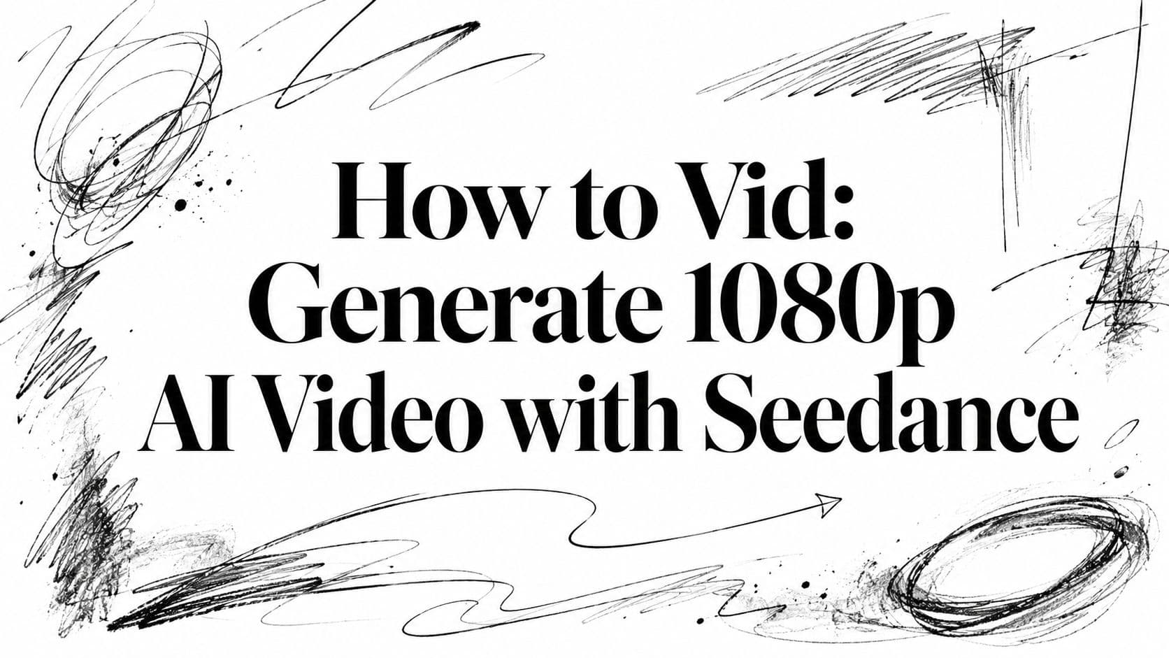 How to Vid: 1080p-KI-Video mit Seedance generieren