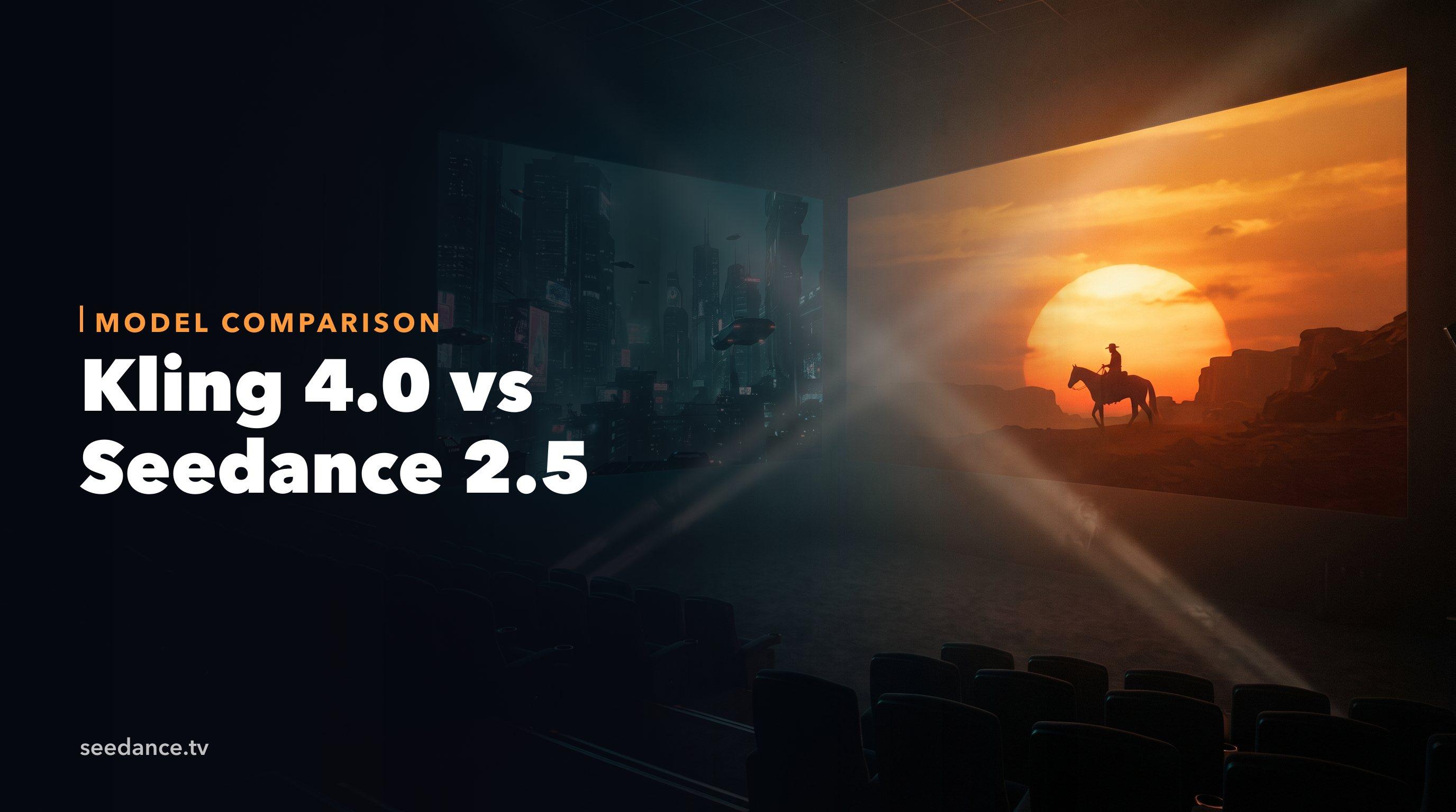 Kling 4.0 vs Seedance 2.5: Full Comparison