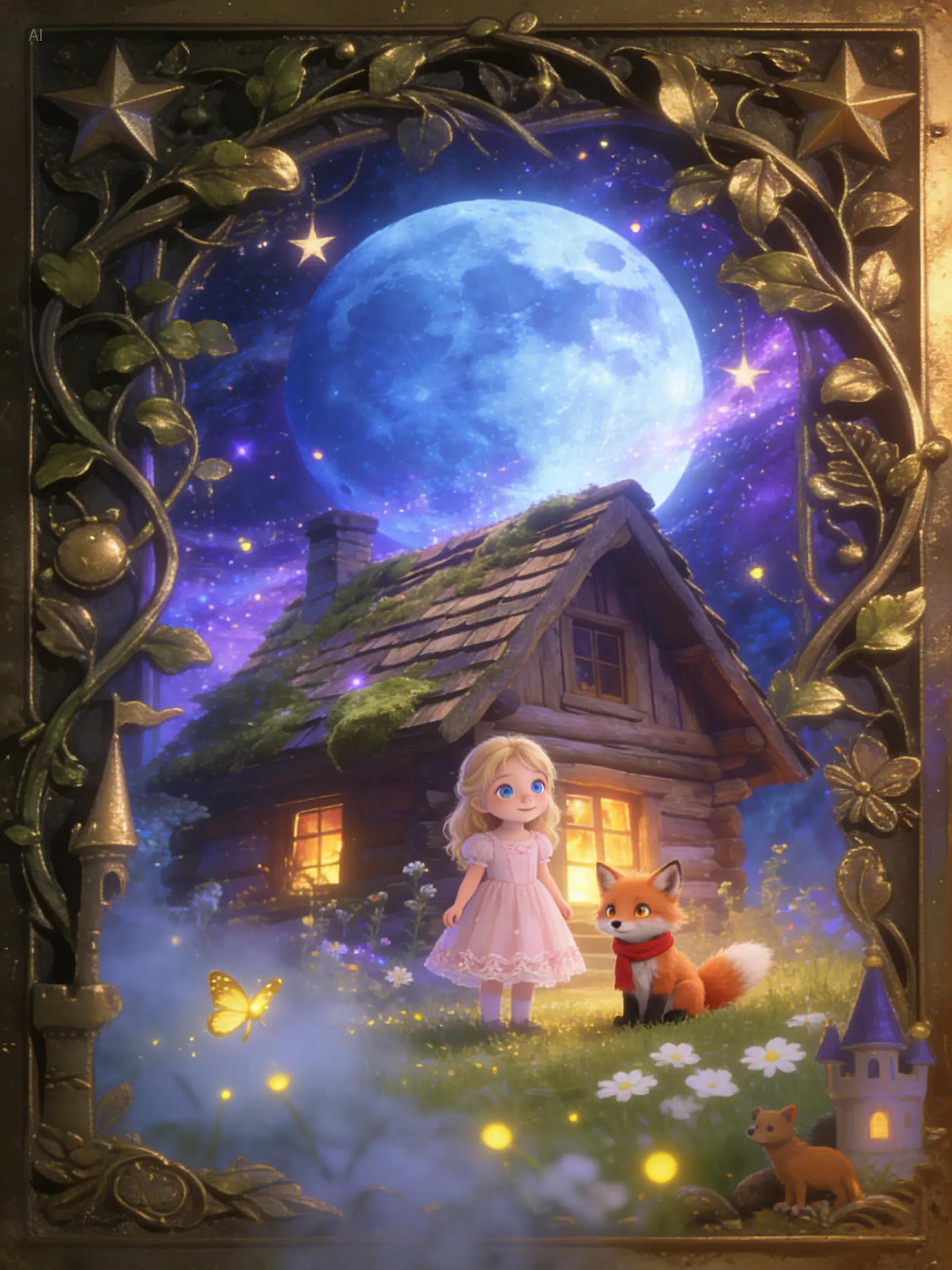 Обложка книги сказок